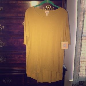 NWT LulaRoe Mustard Irma!!